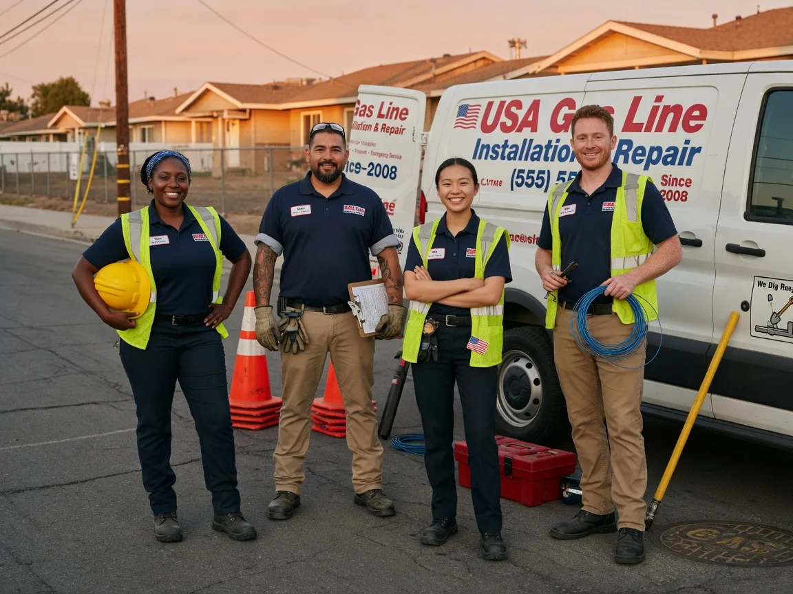 Gas Line Installation company in Bristol, PA
